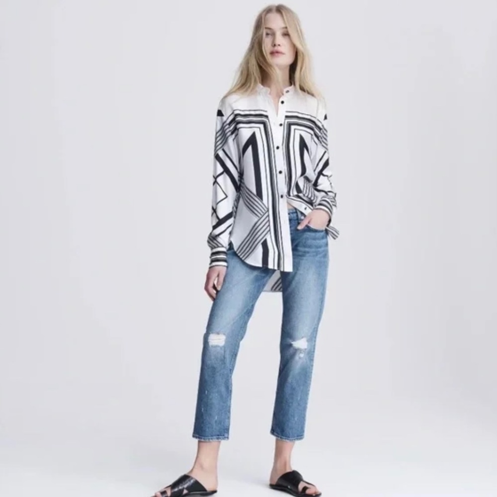 Rag & Bone Low Rise Jeans